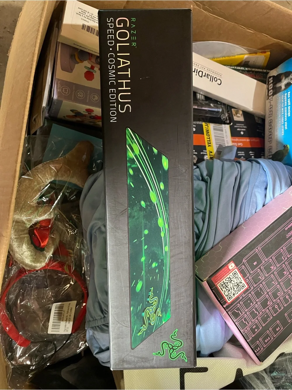 Razer Goliathus Cosmic Edition Green & Black Gaming Mouse Pad